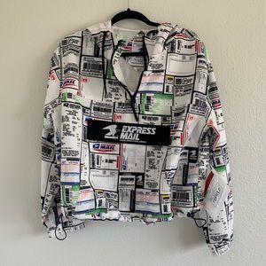 Forever 21 x USPS EXPRESS MAIL windbreaker